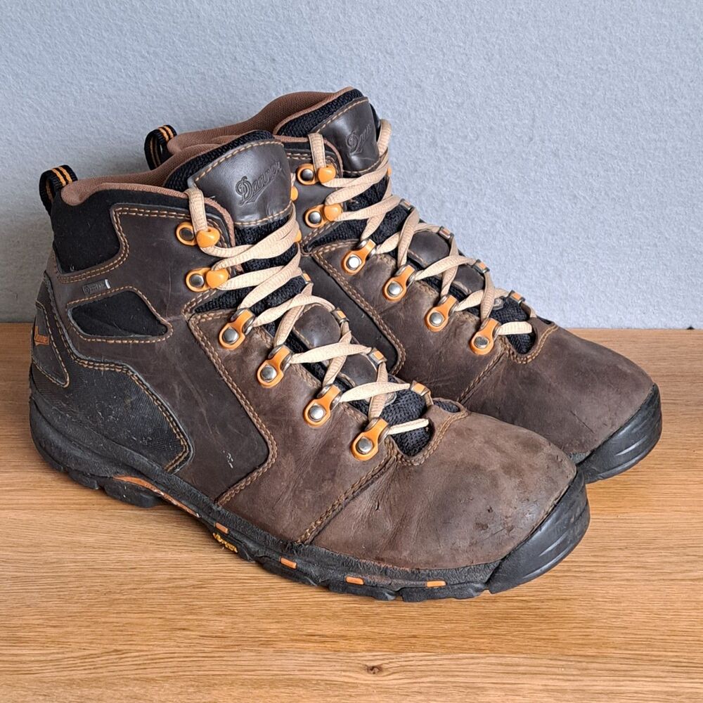 Danner Vicious Men’s 11.5 Brown Leather GTX BOA Waterproof Work Boots Vibram